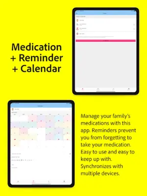 Medication Calendar android App screenshot 0