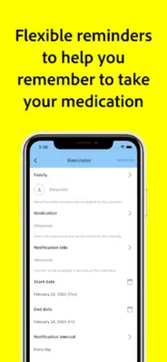 Medication Calendar android App screenshot 1